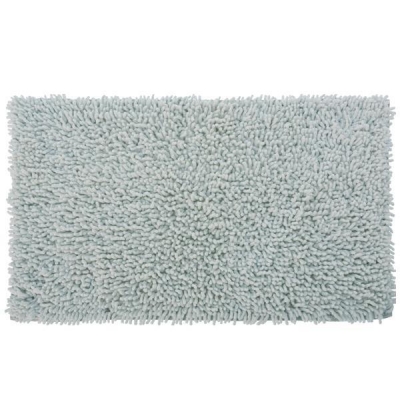 Χαλάκι μπάνιου Shaggy IΙ γαλάζιο 45x75εκ.