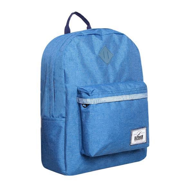 KALGAV τσάντα πλάτης Blue light blue melange Υ41,5x13x31εκ.
