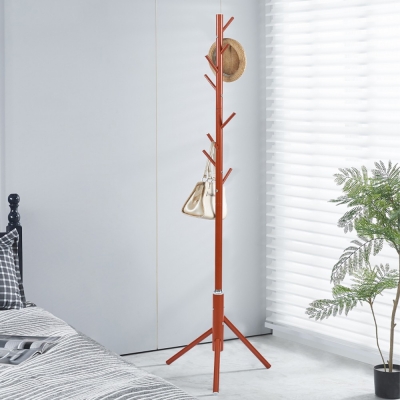 Καλόγερος μεταλλικός Nextdeco κόκκινος Y175εκØ58εκ.