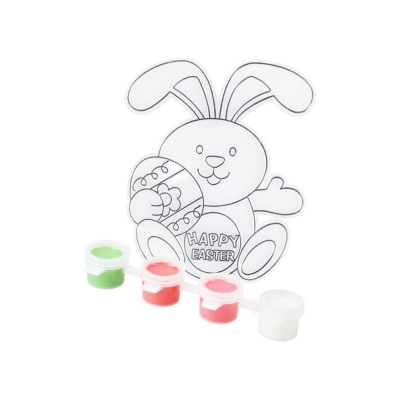 Πασχαλινό σετ ζωγραφικής διάφανο λαγουδάκι 13,2x6,3εκ. Πασχαλινό σετ ζωγραφικής διάφανο λαγουδάκι 13,2x6,3εκ.