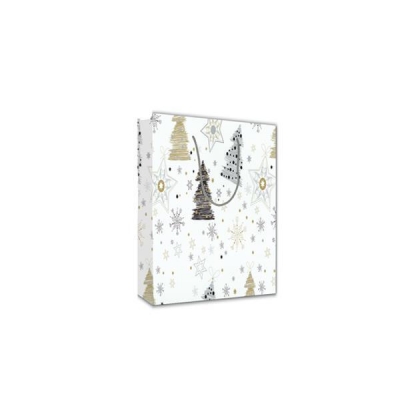 Next χάρτινη τσάντα Χριστουγέννων έλατα Υ13x10x5εκ Next χάρτινη τσάντα Χριστουγέννων έλατα Υ13x10x5εκ