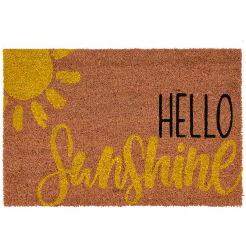 Χαλάκι εισόδου "Hello sunshine" 39x59εκ.