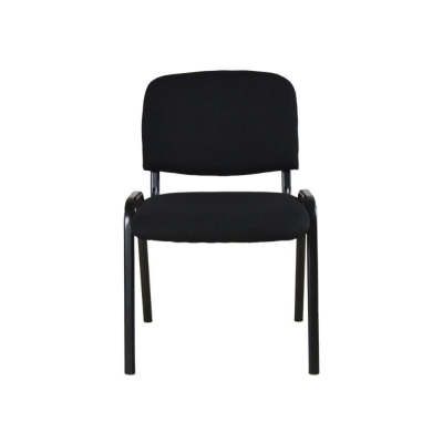 Καρέκλα επισκέπτη Nextdeco μαύρη Υ81,5x58x54,5εκ.