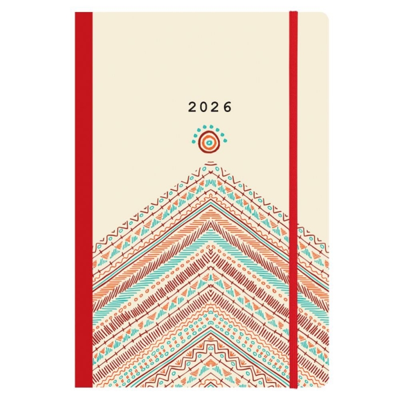 Next ημερολόγιο 2026 Trends Boho style ημερήσιο flexi με λάστιχο 12x17εκ. Next ημερολόγιο 2026 Trends Boho style ημερήσιο flexi με λάστιχο 12x17εκ.