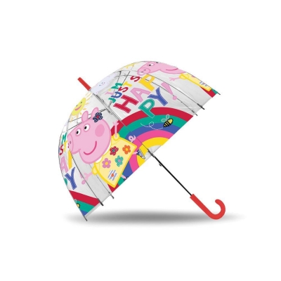Ομπρέλα διάφανη "Peppa" Ø46εκ. Ομπρέλα διάφανη "Peppa" Ø46εκ.