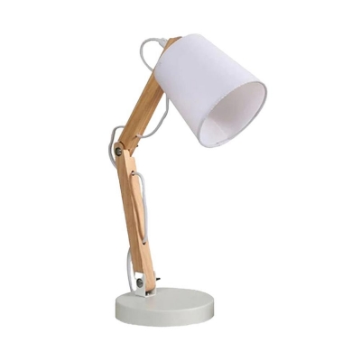 Φωτιστικό επιτραπέζιο ξύλινο λευκό Υ42x22x14εκ Φωτιστικό επιτραπέζιο ξύλινο λευκό Υ42x22x14εκ