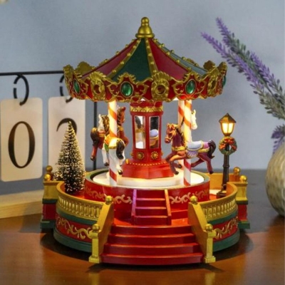 Καρουζέλ περιστρεφόμενο με LED και μουσική,  Υ23x22,5x20,5εκ. Καρουζέλ περιστρεφόμενο με LED και μουσική,  Υ23x22,5x20,5εκ.