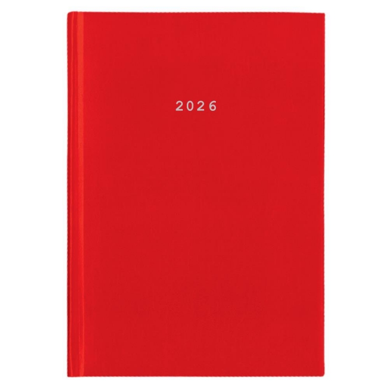 Next ημερολόγιο 2026 basic ημερήσιο δετό κόκκινο 17x25εκ. Next ημερολόγιο 2026 basic ημερήσιο δετό κόκκινο 17x25εκ.
