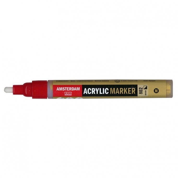 Talens amsterdam marker 802 light gold medium