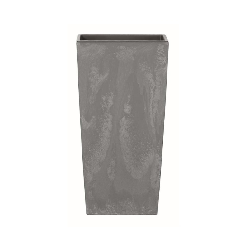 Γλάστρα - κασπώ Urbi beton effect γκρι Y55x29,5x29,5εκ.