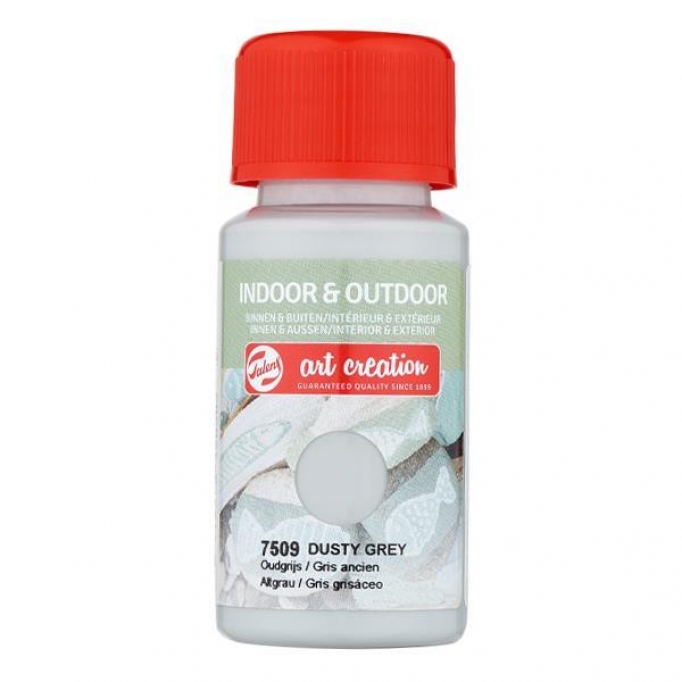 Talens χρώμα indoor/outdoor 7509 dusty grey 50ml