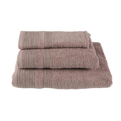 Πετσέτα μονόχρωμη 100% βαμβάκι πεννιε 550gsm 80x150εκ. dusty rose Πετσέτα μονόχρωμη 100% βαμβάκι πεννιε 550gsm 80x150εκ. dusty rose