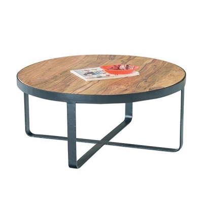 Τραπεζάκι στρόγγυλο Nextdeco Oven ξύλινο Y35xØ80εκ. Τραπεζάκι στρόγγυλο Nextdeco Oven ξύλινο Y35xØ80εκ.