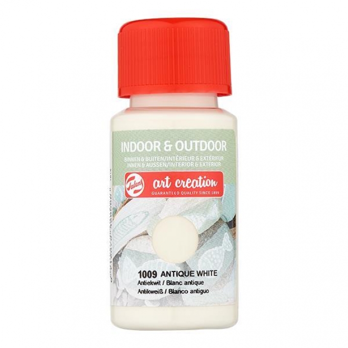 Talens χρώμα indoor/outdoor 1009 antique white 50ml