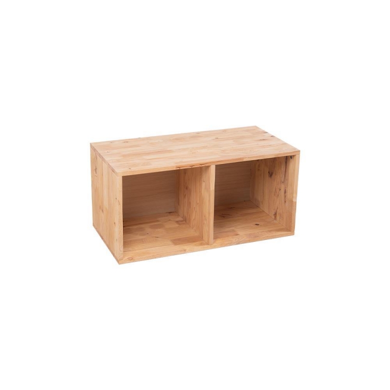 Ξύλινο κουτί ορθογώνιο διπλό Nextdeco Natural Υ39x40x80εκ. Ξύλινο κουτί ορθογώνιο διπλό Nextdeco Natural Υ39x40x80εκ.