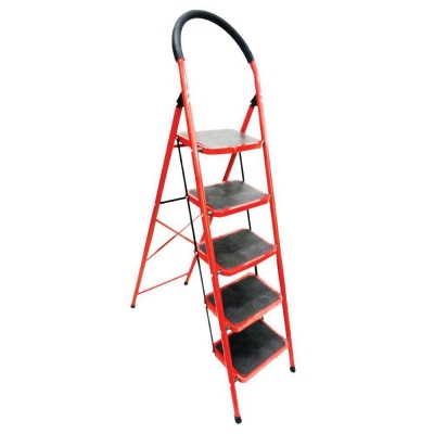 Σκάλα σιδερένια με 5 σκαλοπάτια Υ164εκ. πτυσσόμενη Σκάλα σιδερένια με 5 σκαλοπάτια Υ164εκ. πτυσσόμενη
