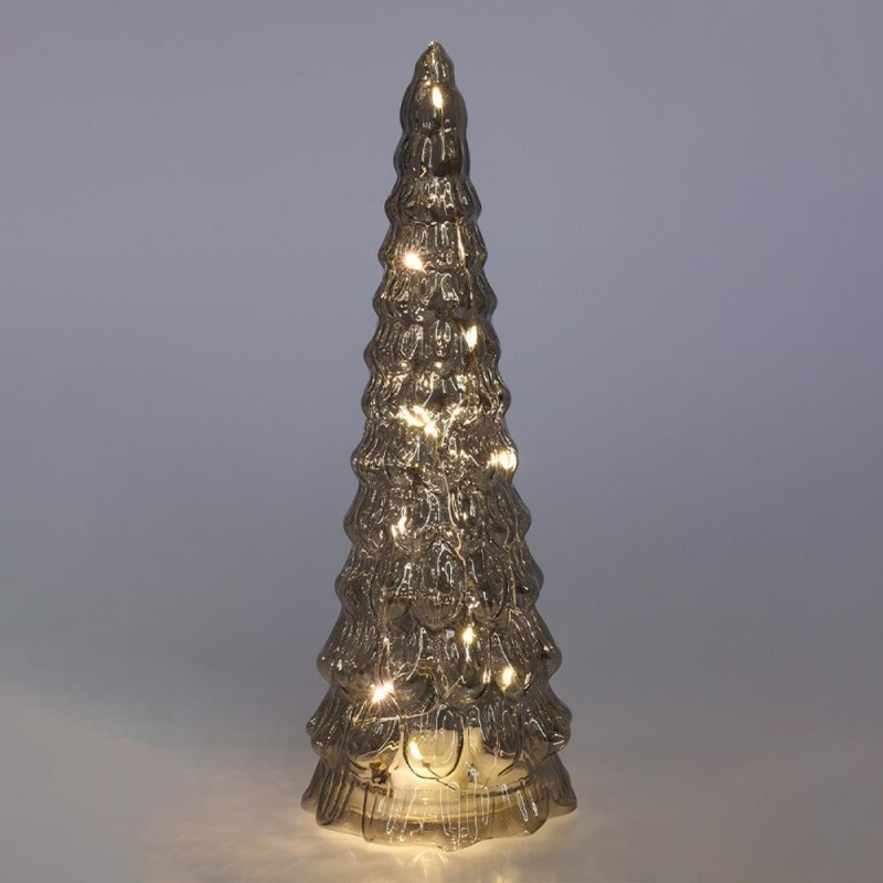 Χριστουγεννιάτικο δέντρο φωτιζόμενο γυάλινο πράσινο Υ24x∅9,5εκ. Χριστουγεννιάτικο δέντρο φωτιζόμενο γυάλινο πράσινο Υ24x∅9,5εκ.