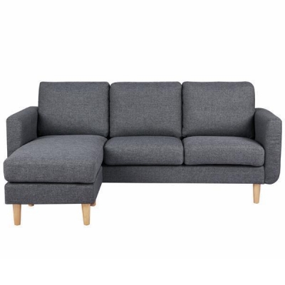 Καναπές γωνιακός Nextdeco Flex σκούρο γκρι Υ83x197x137εκ Καναπές γωνιακός Nextdeco Flex σκούρο γκρι Υ83x197x137εκ