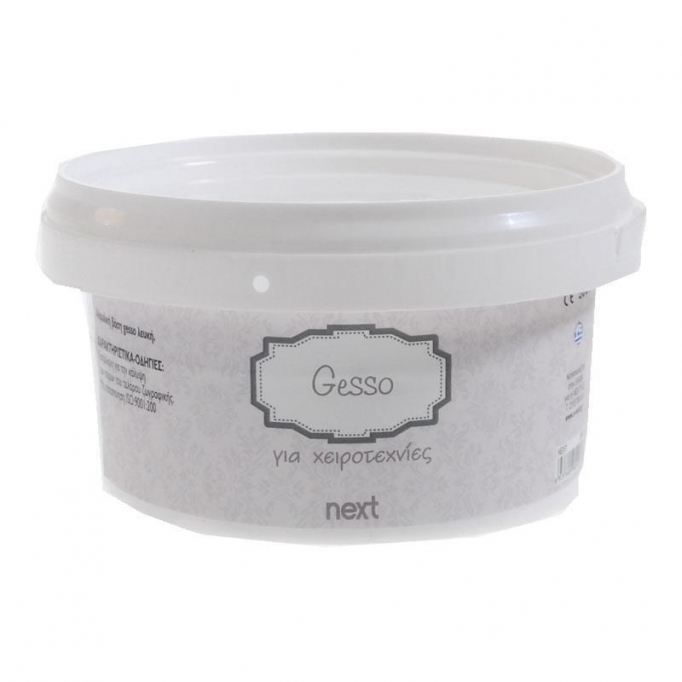 Next ακρυλική βάση gesso λευκή 500ml