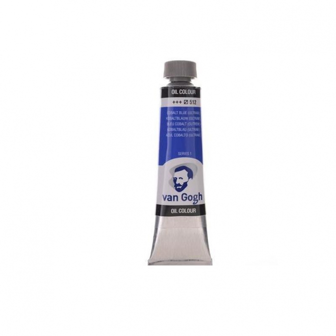 Talens van gogh χρώμα λαδιού 512 cobalt blue 20ml