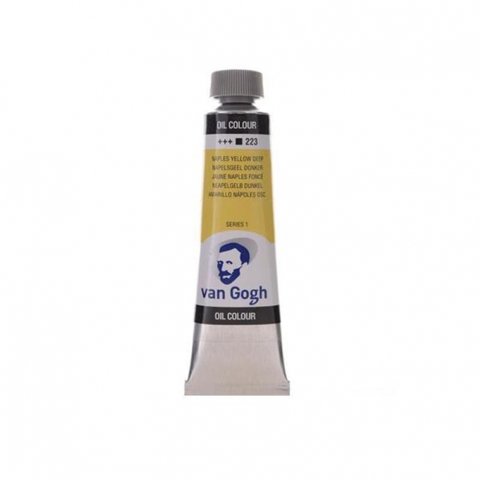 Talens van gogh χρώματα λαδιού 60ml (223-Naples yellow deep)