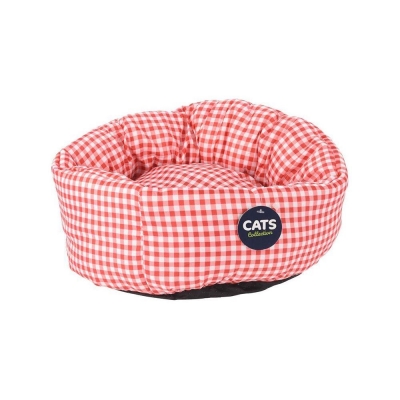 Κρεβάτι γάτας κόκκινο Υ11x32x22εκ.