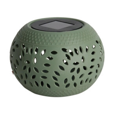 Ηλιακό φανάρι εξωτερικού χώρου PP πράσινο Y10,5x Ø15εκ. Ηλιακό φανάρι εξωτερικού χώρου PP πράσινο Y10,5x Ø15εκ.