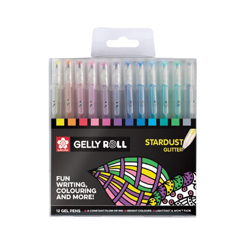 Stardust στυλό gel σετ 12τεμ. Stardust στυλό gel σετ 12τεμ.