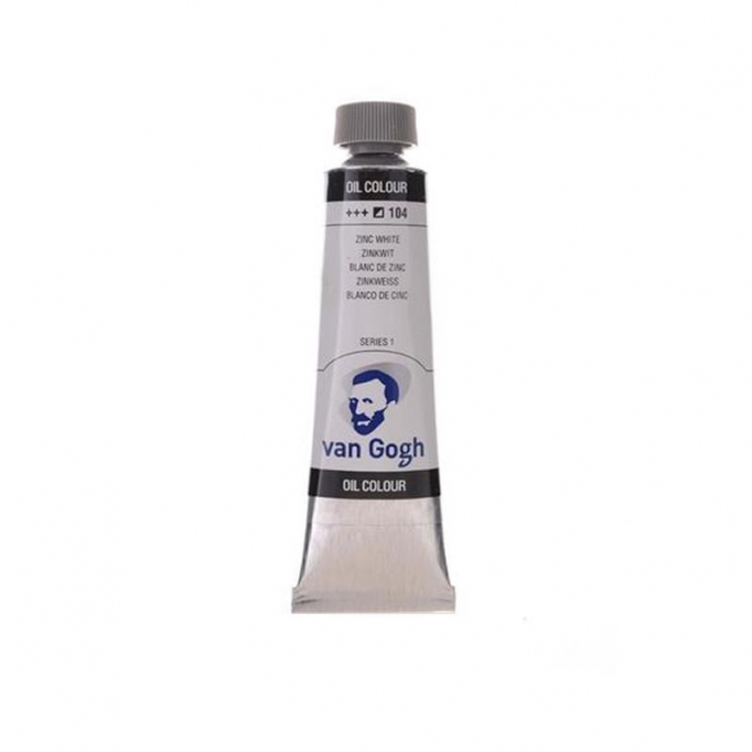 Talens van gogh χρώμα λαδιού 104 zinc white 200ml