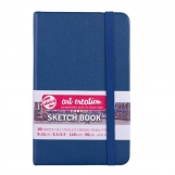 Talens Sketch book navy blue 80φυλ. 9x14εκ. 140 γρ.