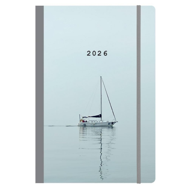 Next ημερολόγιο 2026 Trends Sail away ημερήσιο flexi με λάστιχο 12x17εκ.