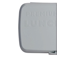 Φαγητοδοχείο πλαστικό γκρι 21×15×8,5εκ. Φαγητοδοχείο πλαστικό γκρι 21×15×8,5εκ.