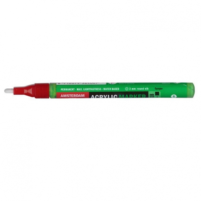 Talens amsterdam marker 618 perm. green l small