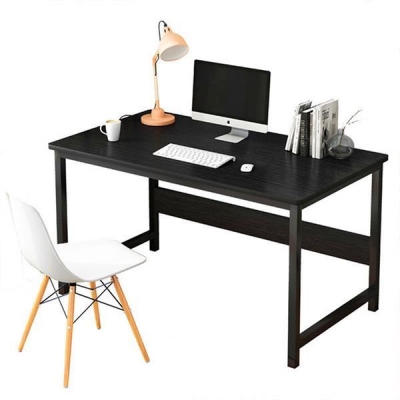 Γραφείο με μαύρο μεταλλικό σκελετό και μαύρη επιφάνεια μελαμινης 120x60xΥ72εκ. Γραφείο με μαύρο μεταλλικό σκελετό και μαύρη επιφάνεια μελαμινης 120x60xΥ72εκ.