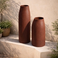 Γλάστρα - κασπώ Epocco ώχρα Y70xΦ38εκ. Γλάστρα - κασπώ Epocco ώχρα Y70xΦ38εκ.