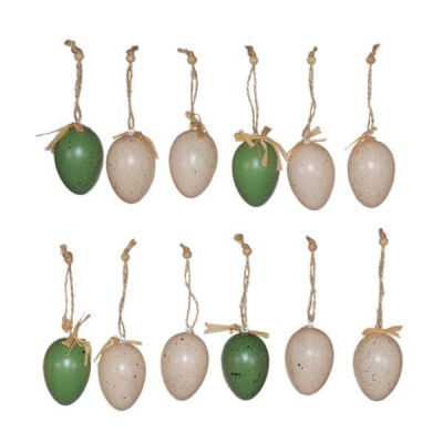 Σακουλάκι με 12 διακοσμητικά πασχαλινά αυγά #6