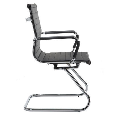 Καρέκλα επισκέπτη Nextdeco μαύρη 110χ64x94εκ.