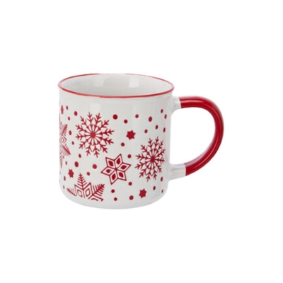 Κούπα stoneware 250ml χριστουγεννιάτικη Χιονονιφάδες Κούπα stoneware 250ml χριστουγεννιάτικη Χιονονιφάδες