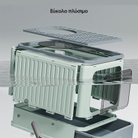 Κλειστή τουαλέτα γάτας με συρτάρι πράσινη 50×40×40εκ.