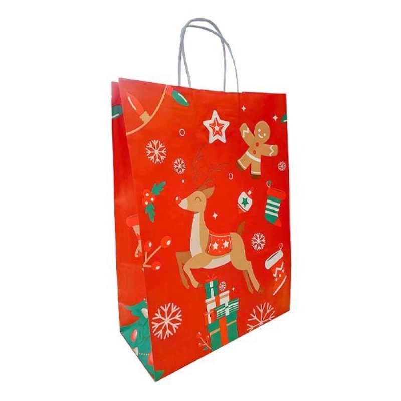 Next χάρτινη τσάντα "Christmas Deer" Υ31x22x10εκ. Next χάρτινη τσάντα "Christmas Deer" Υ31x22x10εκ.