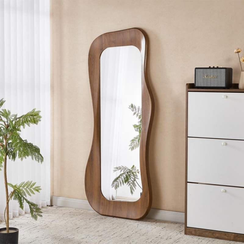 Καθρέφτης ολόσωμος Nextdeco PVC καφέ 160x70εκ.