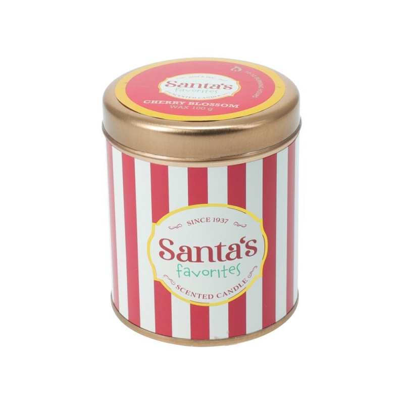 Αρωματικό κερί χριστουγεννιάτικο Cherry Blossom 7x8εκ. Αρωματικό κερί χριστουγεννιάτικο Cherry Blossom 7x8εκ.