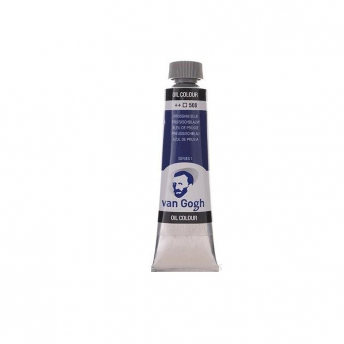 Talens van gogh χρώματα λαδιού 60ml (508-Prussian Blue)