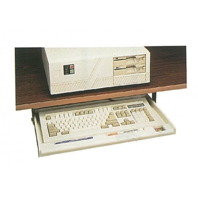 Συρόμενη θήκη πληκτρολογίου μαύρη