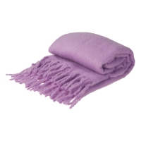 Ριχτάρι με κρόσσια μωβ 160x130εκ. Ριχτάρι με κρόσσια μωβ 160x130εκ.