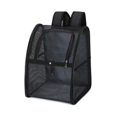 Τσάντα μεταφοράς κατοικιδίων μαύρη Υ42×34×28εκ.