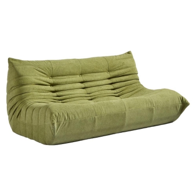 Compressed Nextdeco καναπές τριθέσιος Togo χακί Υ70x174x102εκ. Compressed Nextdeco καναπές τριθέσιος Togo χακί Υ70x174x102εκ.