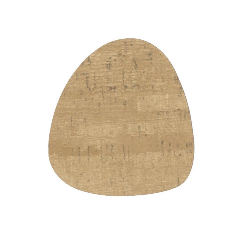 Next σετ 6 σουβέρ ECOLEATHER 2 όψεων 11x11εκ. cork μπεζ . Δυνατότητα εκτύπωσης