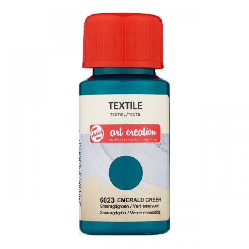 Talens χρώμα textile 6023 emerald green 50ml Talens χρώμα textile 6023 emerald green 50ml