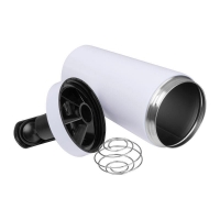 Shaker πρωτεΐνης ανοξείδωτο 750ml λευκό Shaker πρωτεΐνης ανοξείδωτο 750ml λευκό